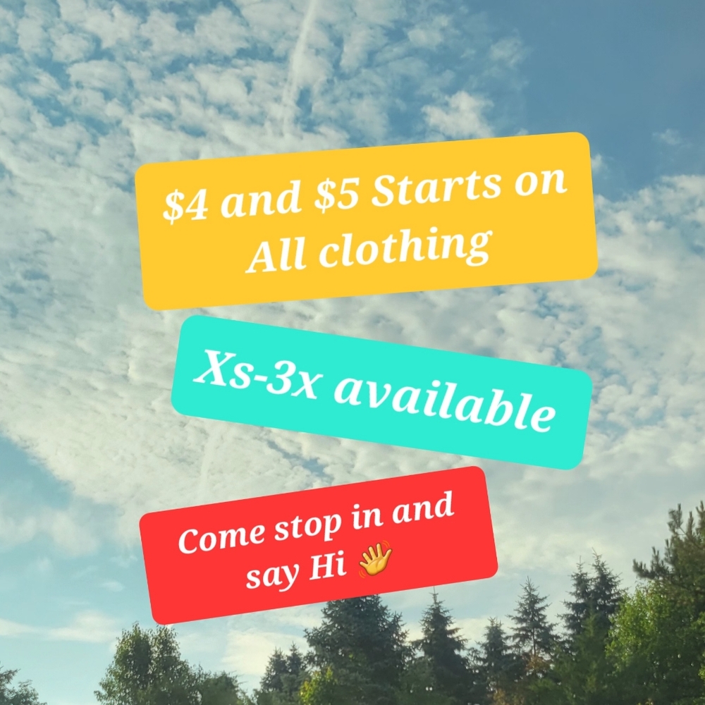 12:30 pm EST Low starts Baby $4- $5